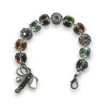Bracelet by Mariana Gorgeous Topaz and Chrysolite Swarovski Crystals - Image 3