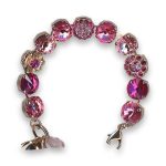 Bracelet by Mariana Beautiful Rose Swarovski Crystals