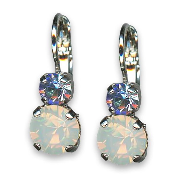 Earrings by Mariana Woman Adorable Opal and Vitral Swarovski Crystals