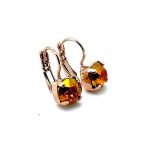 Earrings By Mariana Woman Alluring Astral Pink Swarovski Crystals - Image 3