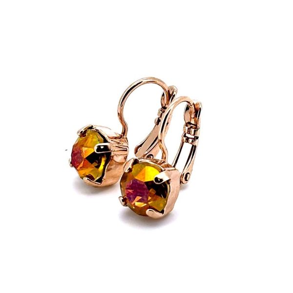 Earrings By Mariana Woman Alluring Astral Pink Swarovski Crystals