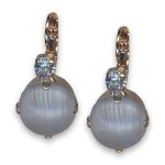 Earrings by Mariana Woman Elegant Opal and Vitral Swarovski Crystals - Image 2