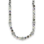 Necklace by Mariana Woman Floral Vitral and Opal Swarovski Crystals - Image 2