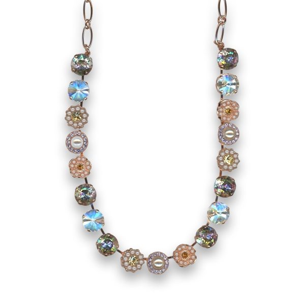 Necklace by Mariana Elegant Pearl and AB Swarovski Crystals