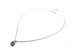 Necklace Pendant By Mariana Woman Shimmering Vitral and Clear Swarovski Crystals - Image 2