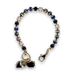 Bracelet by Mariana Woman Gorgeous Blue and Opal Swarovski Crystals - Image 3
