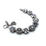 Bracelet by Mariana Woman Beautiful Vitral and Clear Swarovski Crystals - Image 4