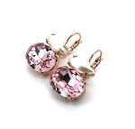 Earrings by Mariana Woman Lovely Rose and Pearl Swarovski Crystals