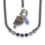 Bracelet by Mariana Woman Gorgeous AB and Aquamarine Swarovski Crystals - Image 2