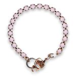 Bracelet by Mariana Woman Lovely Powder Rose Swarovski Crystals - Image 3