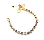 Bracelet by Mariana Woman Elegant Light Amethyst Swarovski Crystals - Image 2