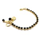 Bracelet by Mariana Woman Exquisite Jet Black Swarovski Crystals - Image 3