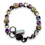 Bracelet by Mariana Woman Sassy Yellow and Purple Swarovski Crystals - Image 3