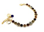 Bracelet by Mariana Woman Glamorous Purple and Topaz Swarovski Crystals - Image 4