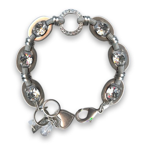 Bracelet by Mariana Woman Timeless Clear Swarovski Crystals