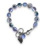 Bracelet by Mariana Woman Adorable Aqua Blue and Opal Swarovski Crystals - Image 2