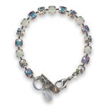 Bracelet by Mariana Woman Glitzy AB and Clear Swarovski Crystals - Image 3