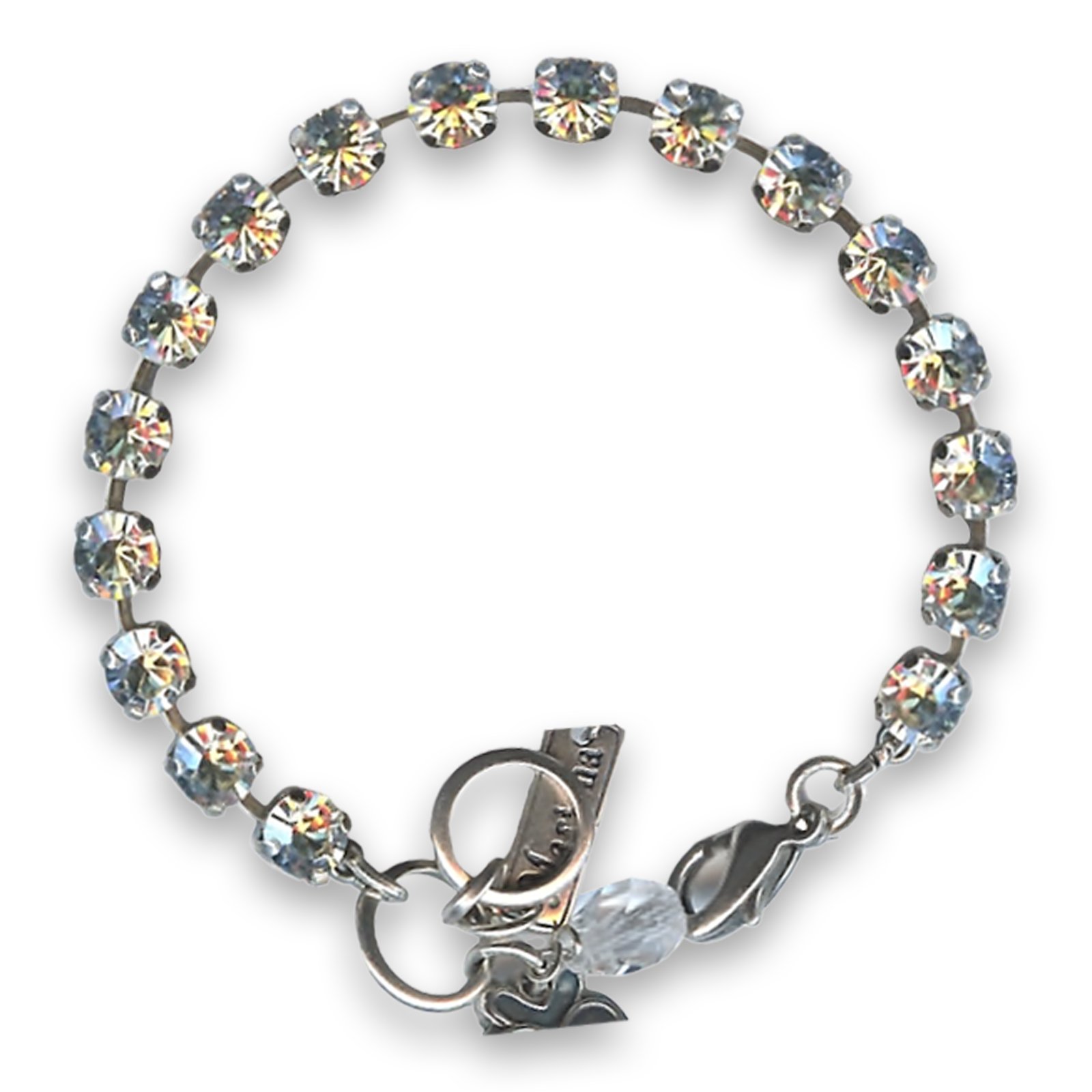 B-4430-001MOL-SP (1) Bracelet by Mariana Woman Dainty Moonlight Swarovski Crystals - Image 1