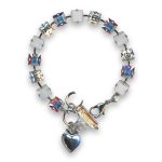 Bracelet by Mariana Woman Fab AB and Clear Swarovski Crystals
