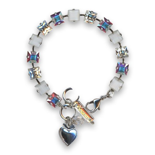 Bracelet by Mariana Woman Fab AB and Clear Swarovski Crystals