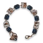 Bracelet by Mariana Woman " Dream" Montana Blue Swarovski Crystals - Image 2