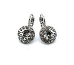 Earrings By Mariana Woman Shimmering Clear Swarovski Crystals - Rhodium - Image 3