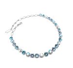 Necklace By Mariana Woman Beautiful Aquamarine and Sapphire  Swarovski Crystals - Image 3