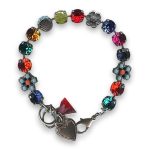 Bracelet by Mariana Woman Colorful Swarovski Crystals - Image 2