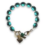 Bracelet by Mariana Woman Dazzling Blue Zircon Swarovski Crystals - Image 2