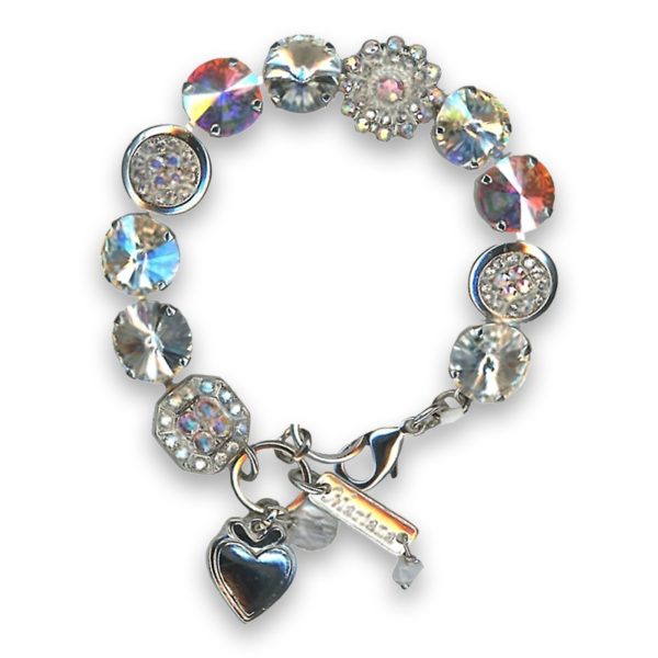 Bracelet by Mariana Woman Timeless AB and Clear Swarovski Crystals