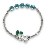 Bracelet by Mariana Woman Graceful Laguna Delite Swarovski Crystals