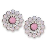 Earrings by Mariana Woman Lovely Rose Opal Swarovski Crystals