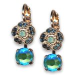 Earrings by Mariana Woman Sophisticated Laguna and Montana Swarovski Crystals - Image 2