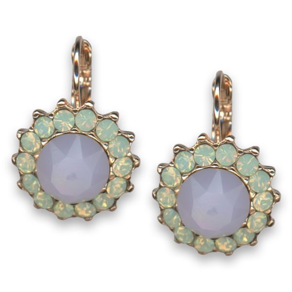 Earrings by Mariana Woman Ethereal Opals Swarovski Crystals