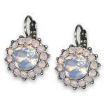 Earrings by Mariana Woman Sassy Rose Opal Swarovski Crystals
