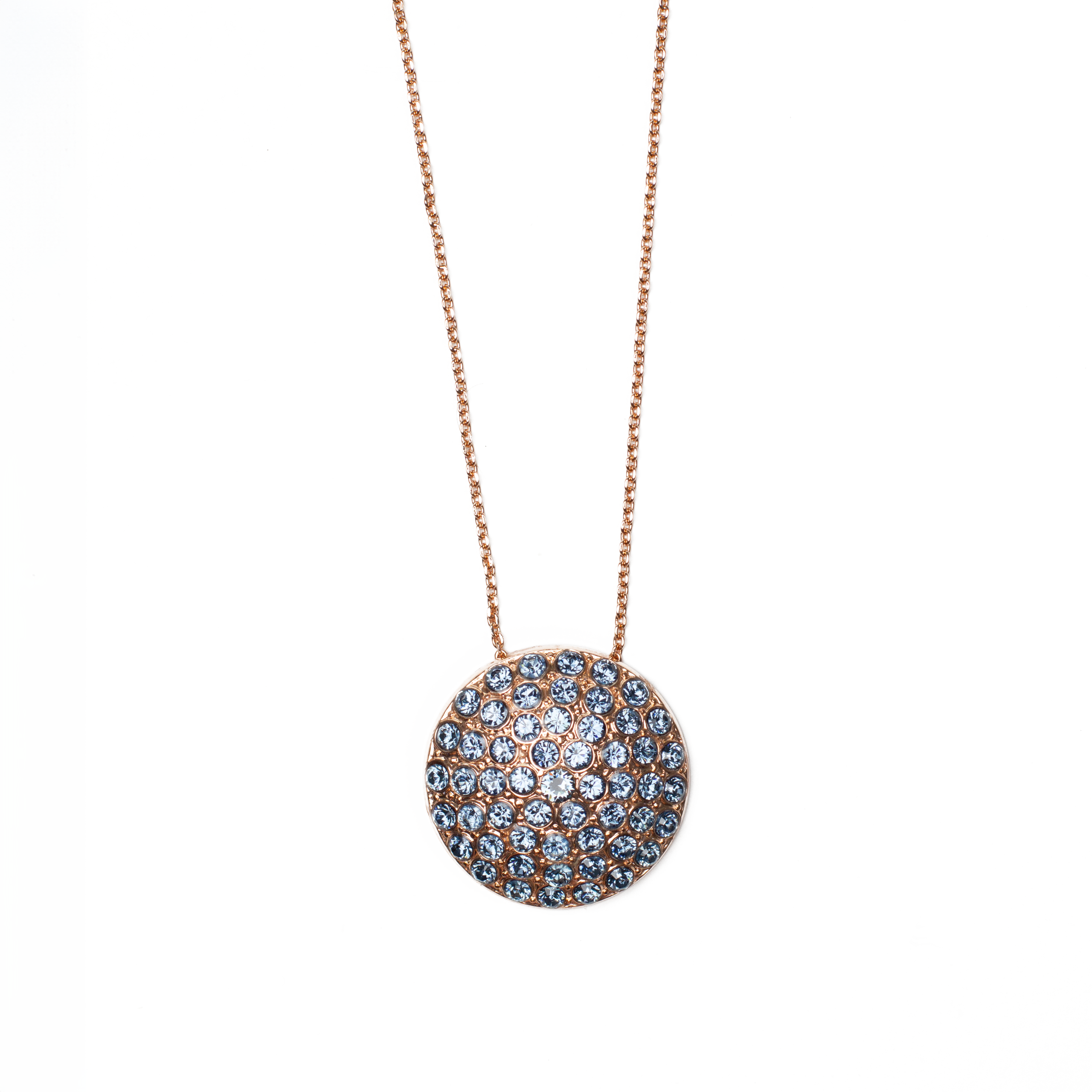 N-5688-1-266266-RG (1) Necklace Pendant by Mariana Woman Fab Sapphire Swarovski Crystals - Image 1