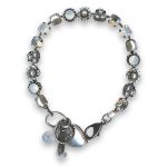 Bracelet by Mariana Woman Timeless Pearl and Opal Swarovski Crystals - Image 2