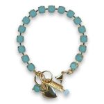Bracelet by Mariana Woman Exquisite Turquoise Swarovski Crystals - Image 3
