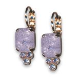 Earrings by Mariana Woman Alluring Violet Ice Swarovski Crystals