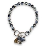 Bracelet by Mariana Woman Elegant Silver and Clear Swarovski Crystals - Image 3