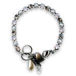 Bracelet by Mariana Woman Timeless Pearl and Opal Swarovski Crystals - Image 2