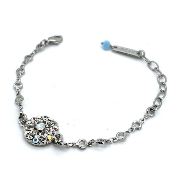 Bracelet by Mariana Woman Guardian Angel Clear and AB Swarovski Crystals