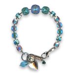Bracelet by Mariana Woman Lustrous Aqua Swarovski Crystals - Image 3