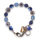 Bracelet by Mariana Woman Gorgeous Sapphire and Opal Swarovski Crystals - Image 3
