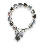 Bracelet by Mariana Woman Chic Opal and Clear Swarovski Crystals - Image 2