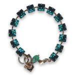 Bracelet by Mariana Woman Charming Blue Zircon Swarovski Crystals - Image 3