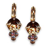 Earrings By Mariana Woman Gorgeous Topaz Swarovski Crystals