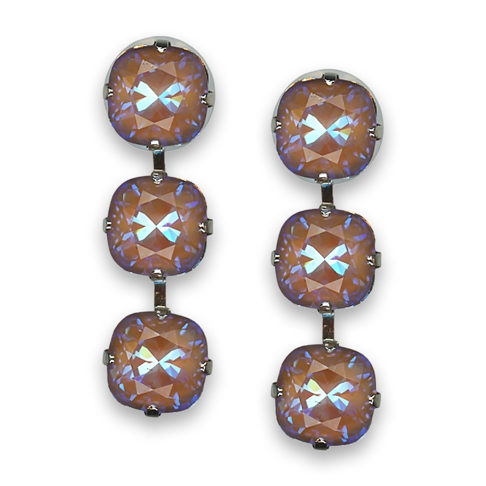E-1326-15-148148-RG2 (1) Earrings by Mariana Woman Alluring Sun Kissed Twilight Swarovski Crystals - Image 1