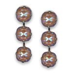 Earrings by Mariana Woman Alluring Sun Kissed Twilight Swarovski Crystals - Image 2