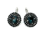Earrings by Mariana Woman Luxurious Montana Blue Swarovski Crystals
